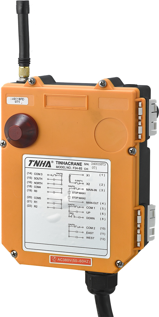 TNHA1 F2410D Double Speed Crane Radio Remote Control Industrial